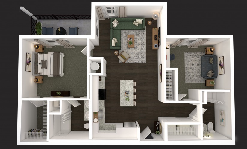 Available 1, 2, or 3 bedroom apartments in Little River, SC The Lorrel