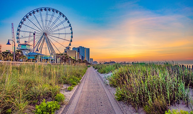 Ferris Wheel at the pier